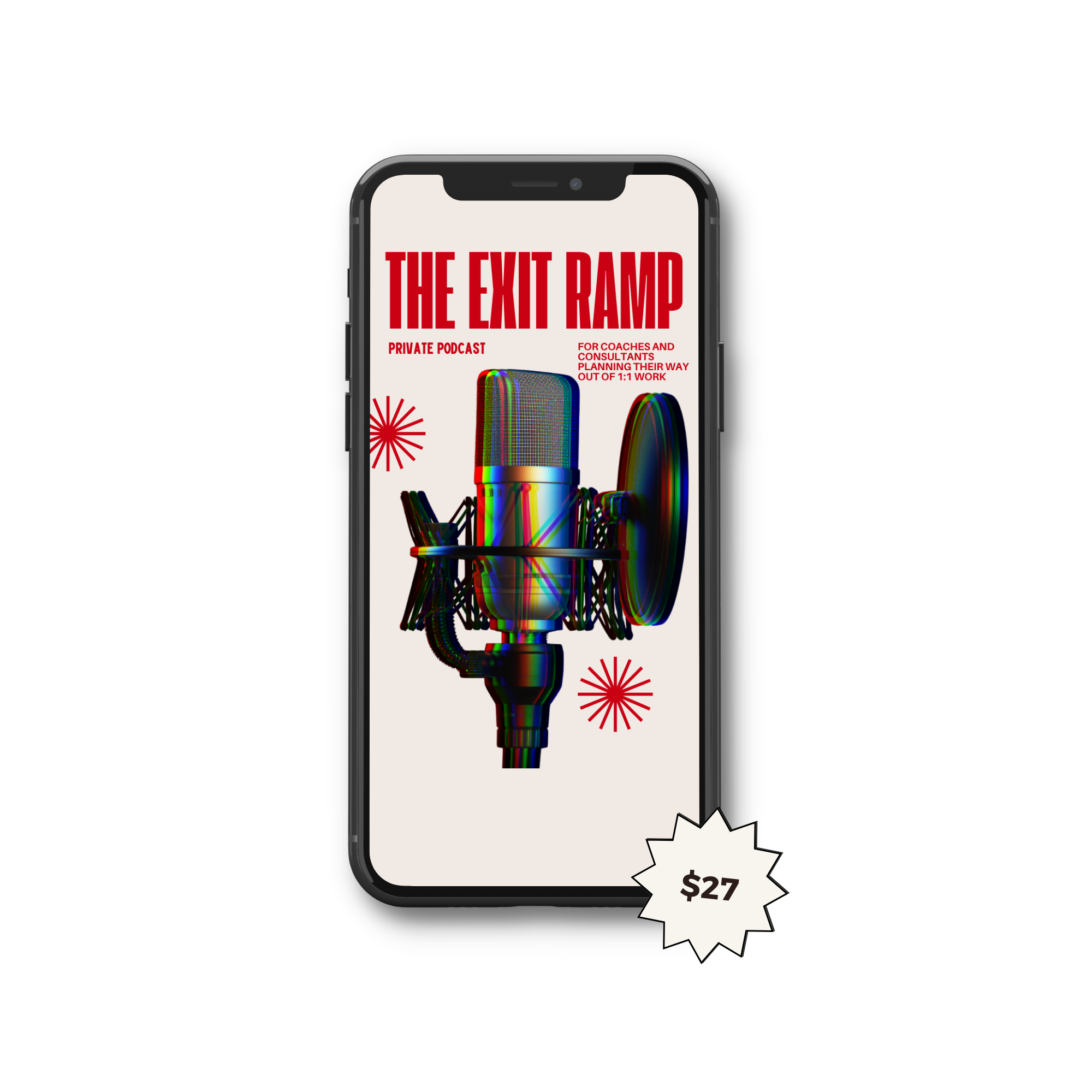 The “Exit Ramp Private Podcast”>
    <img src=