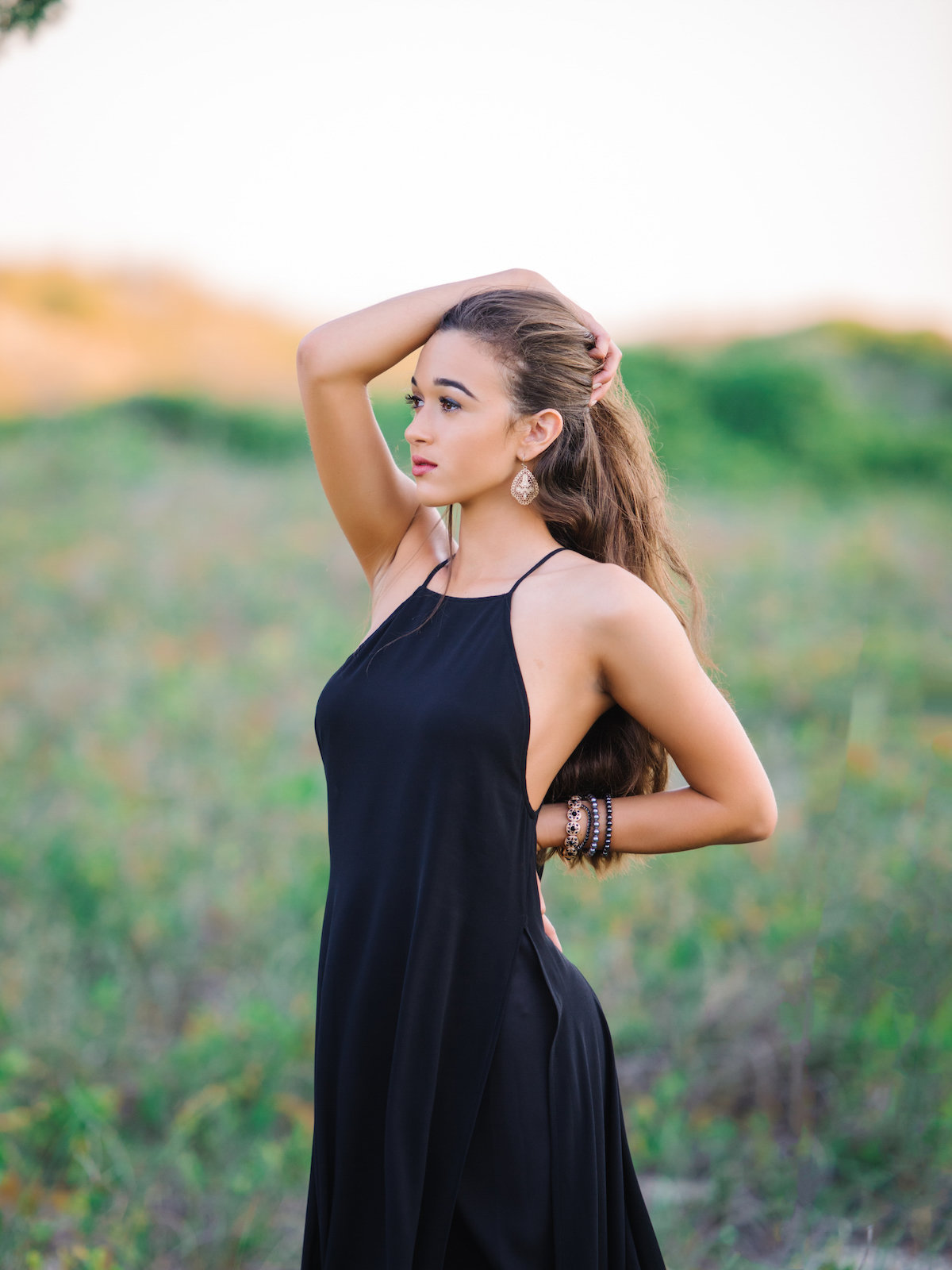 North Myrtle Beach high school senior portrait by Pasha Belman Photography