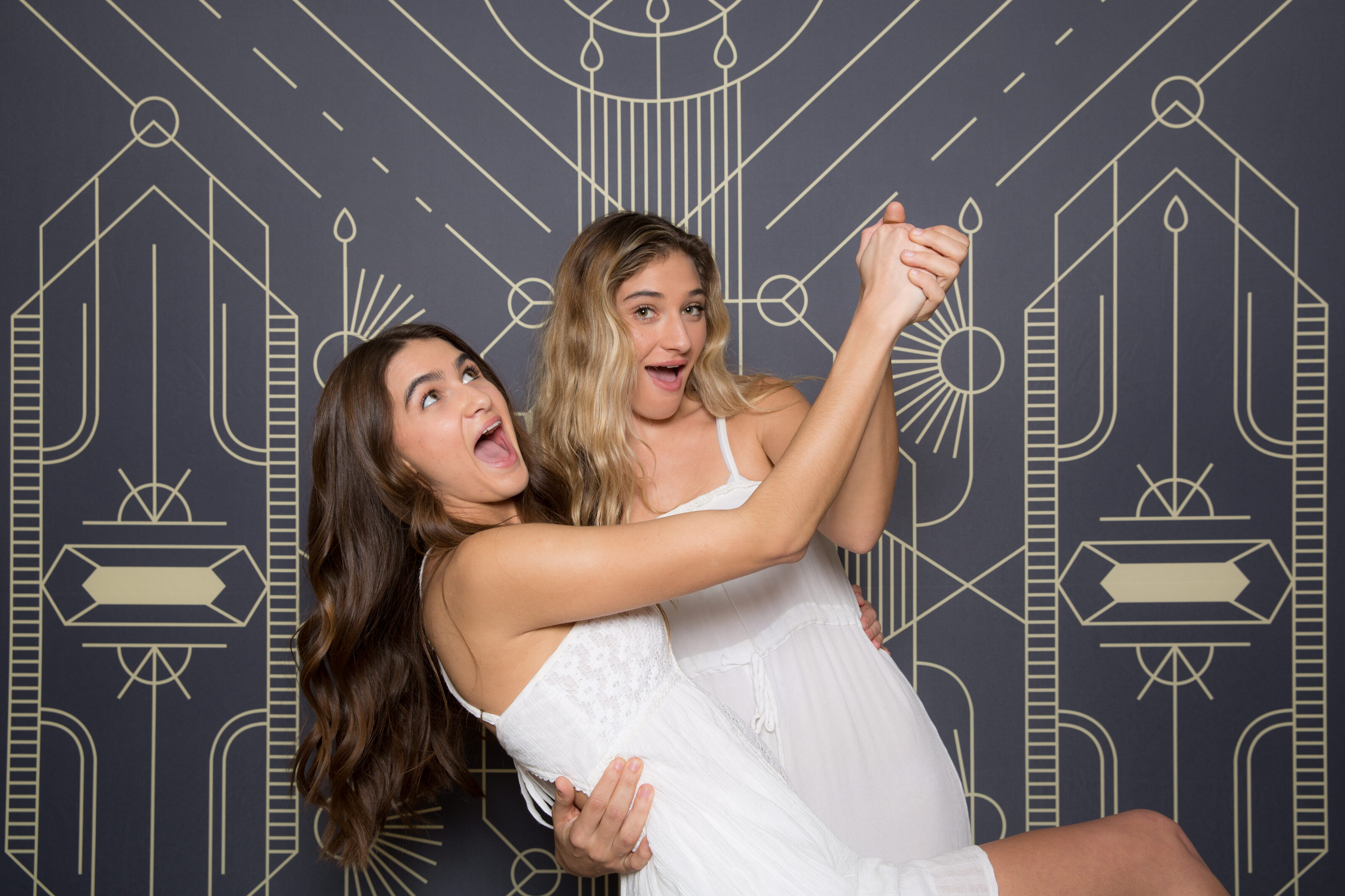 Premium Orlando photo booth rental setup