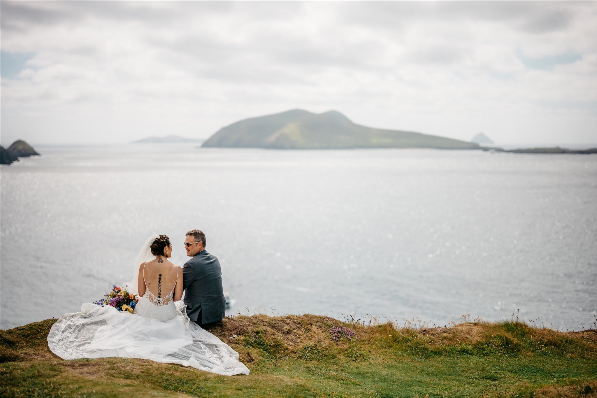 Couple portrait outdoors