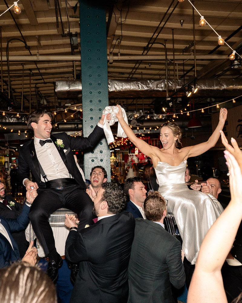 Leah and Tommy wedding at Reading Terminal Market