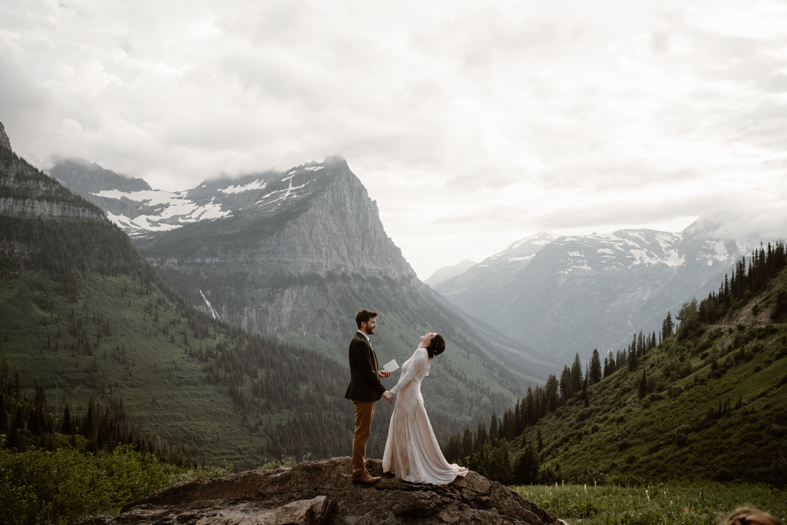 glacier-montana-adventure-elopement-brit-nicole-photography-149 How to Elope in Glacier National Park: Permits, Lakes, and Beargrass Season