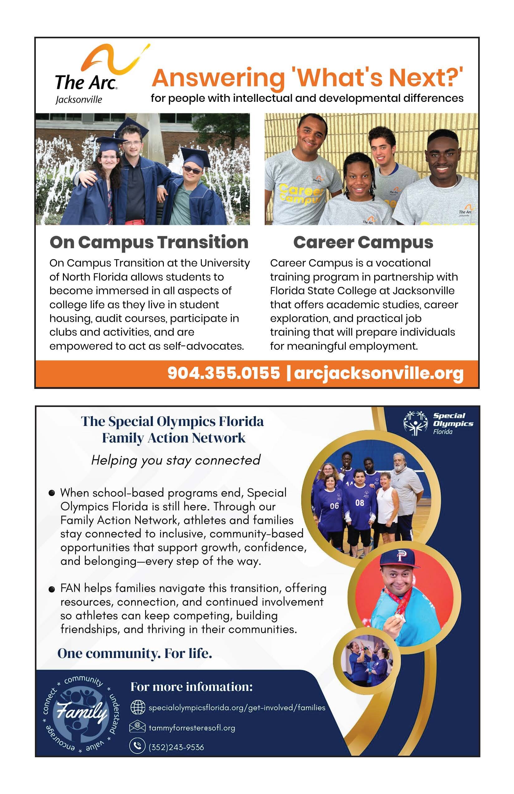 Bright Feats Jacksonville 2026 booklet page 2