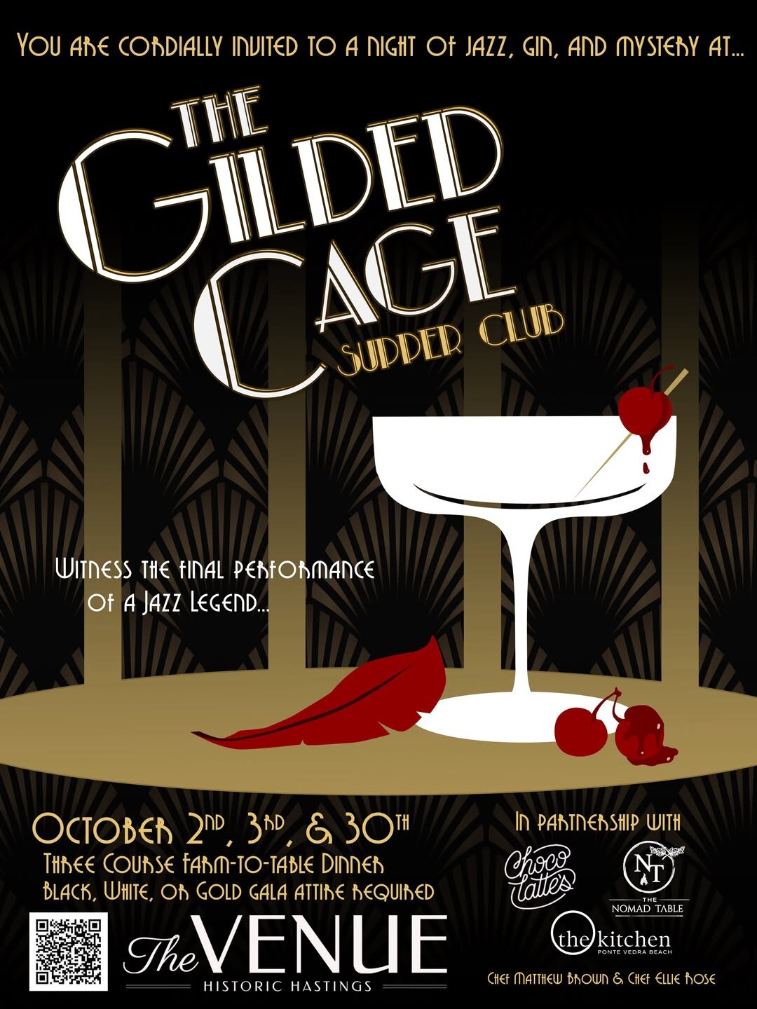The Gilded Cage Supper Club Murder Mystery Dinner Theater