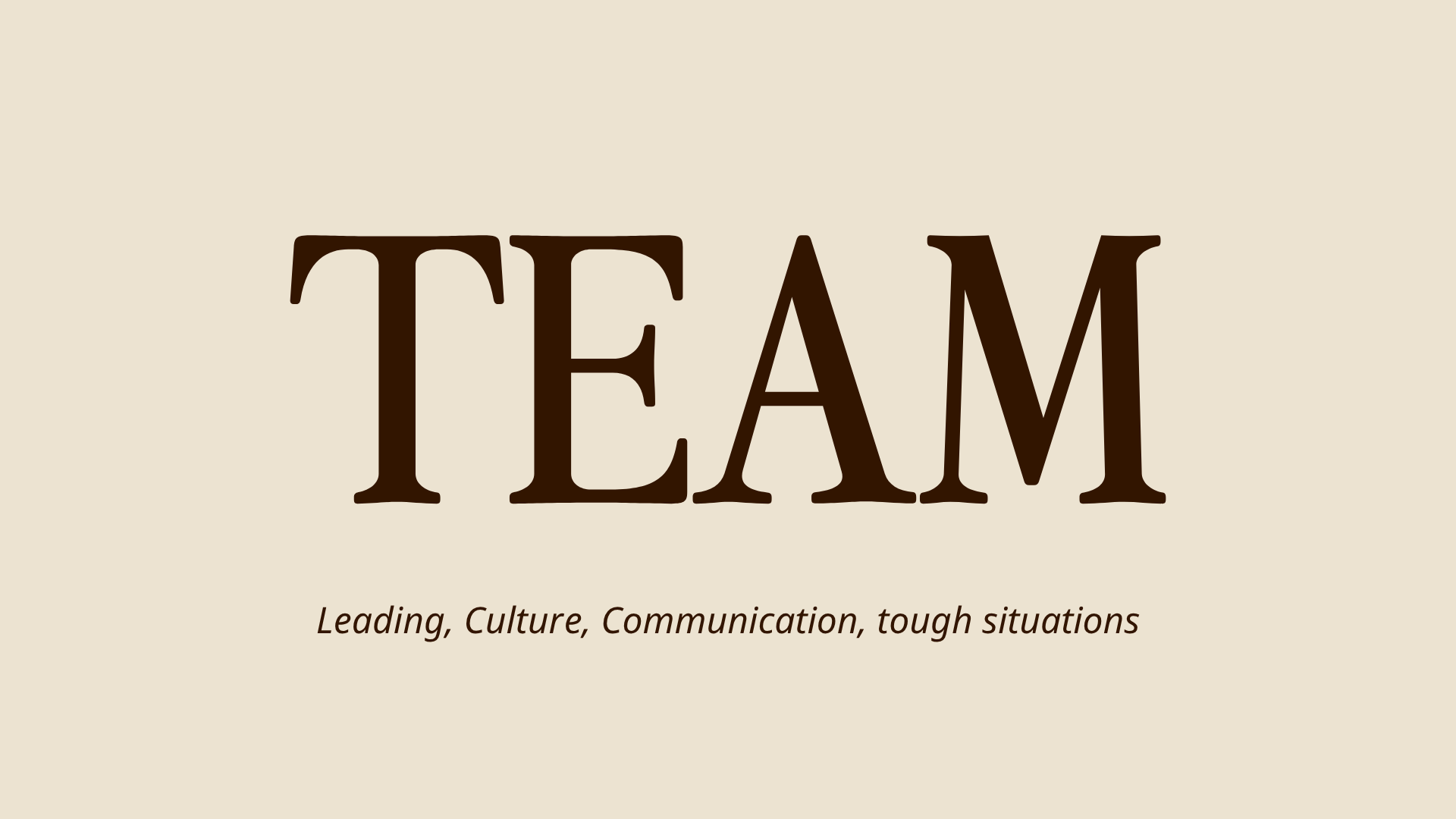 Team
