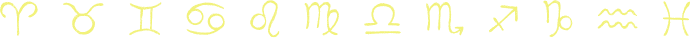 Yellow Astrology Signs