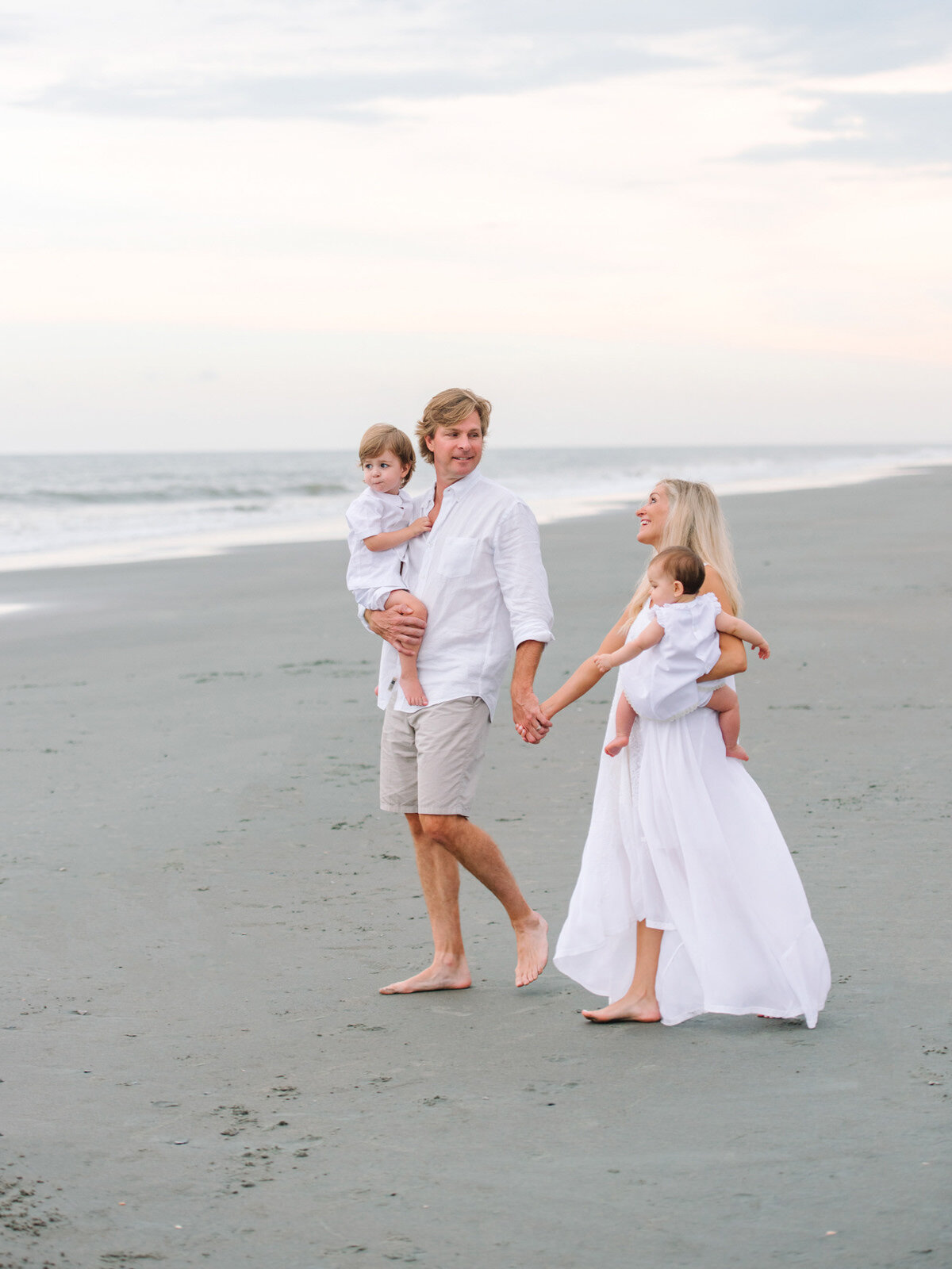 Pawleys Island family photography session at Litchfield Beach by Pasha Belman