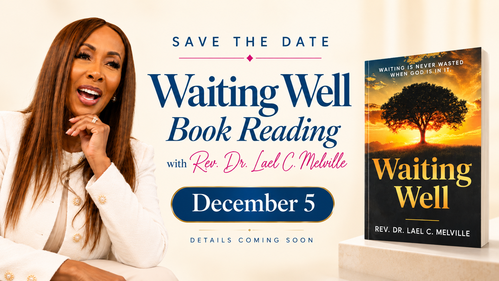 Save the Date: Waiting Well book reading, December 5