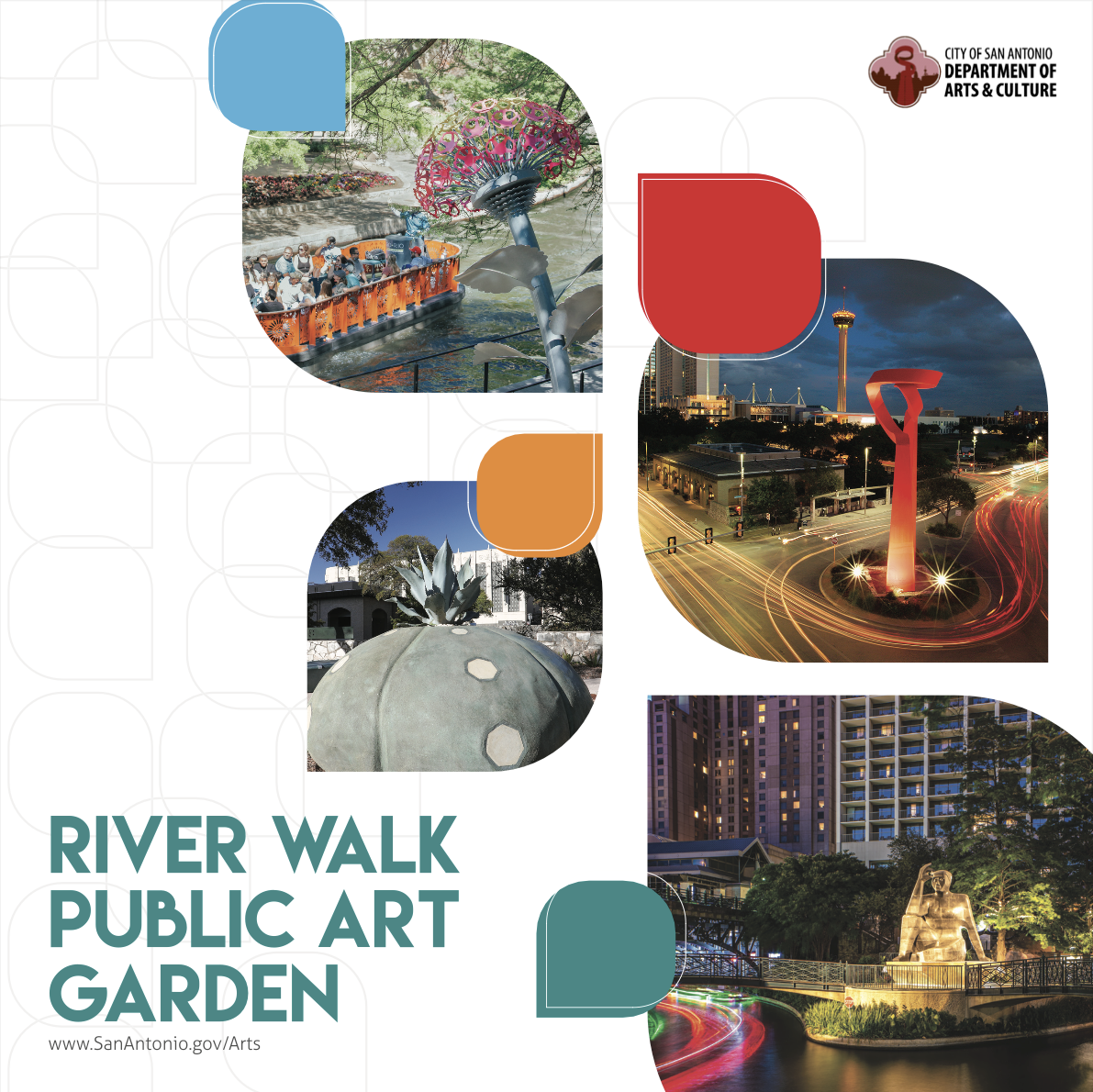 San Antonio River Walk Public Art Garden campaign