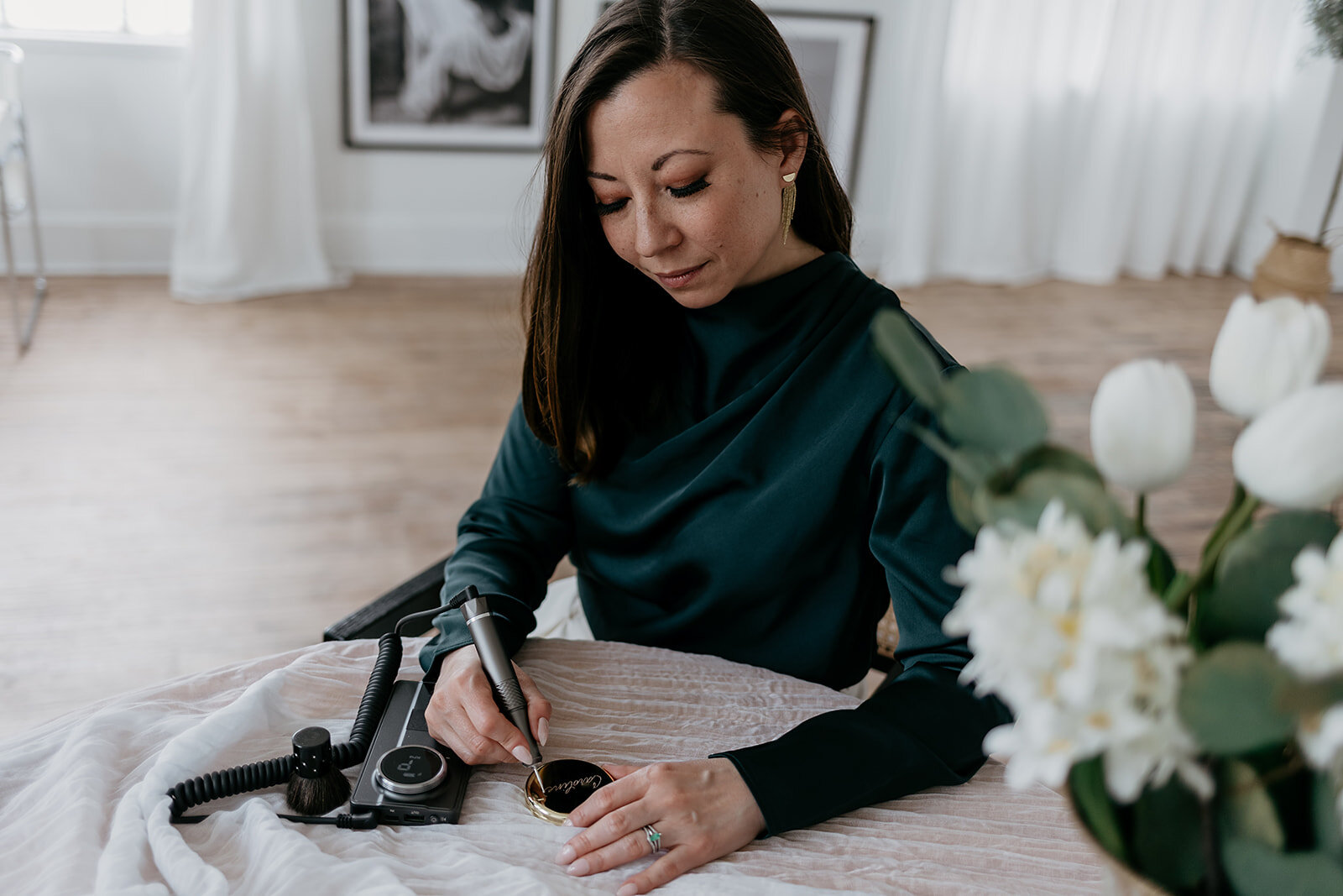 Intimate gathering personalization session