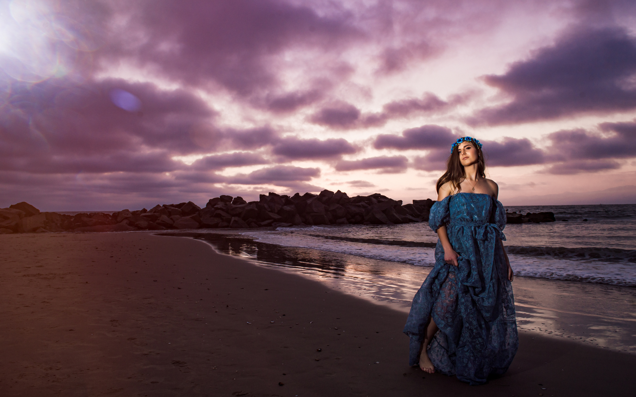 Senior portrait by Renee Bowen