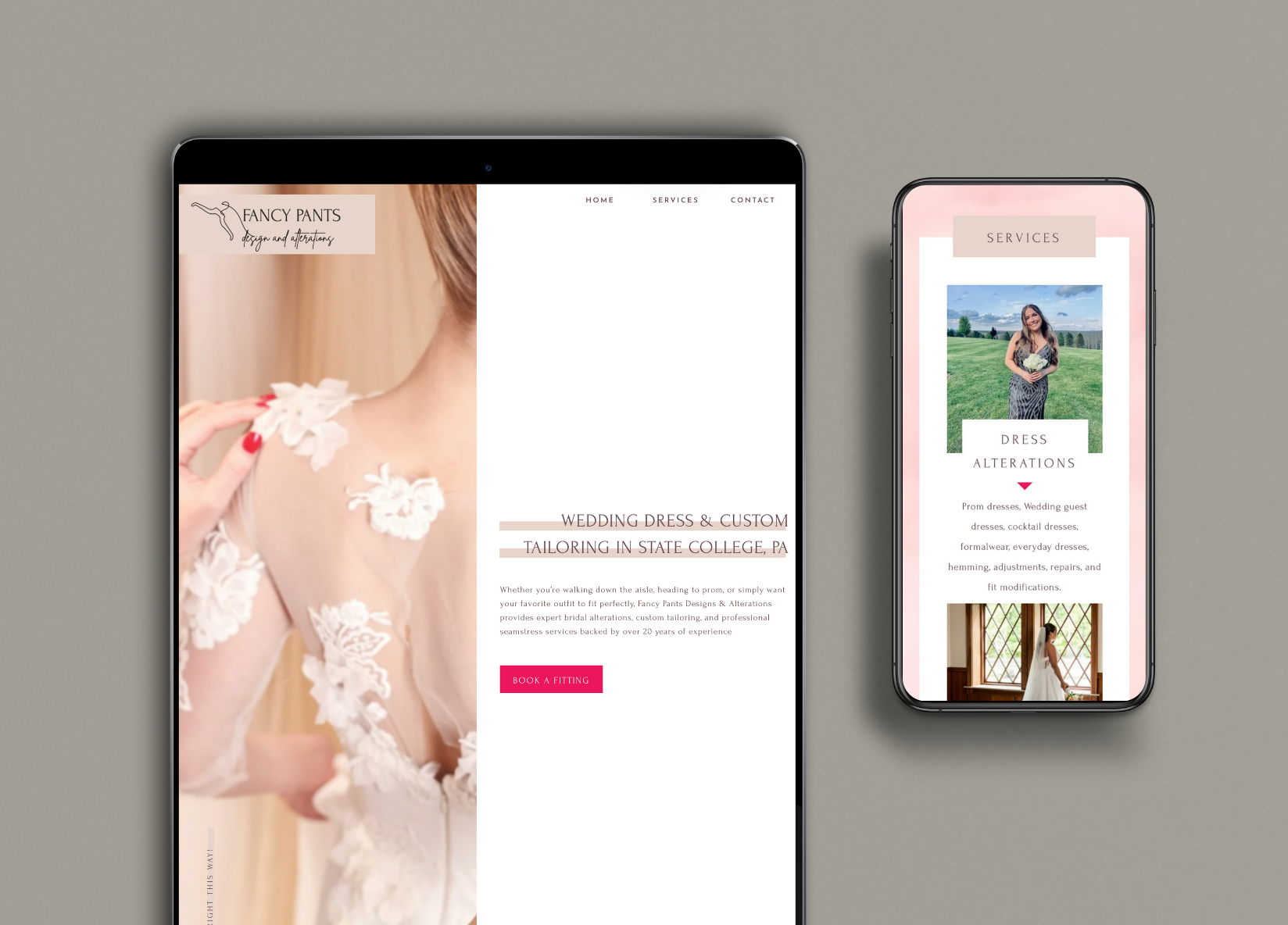 Website after redesign