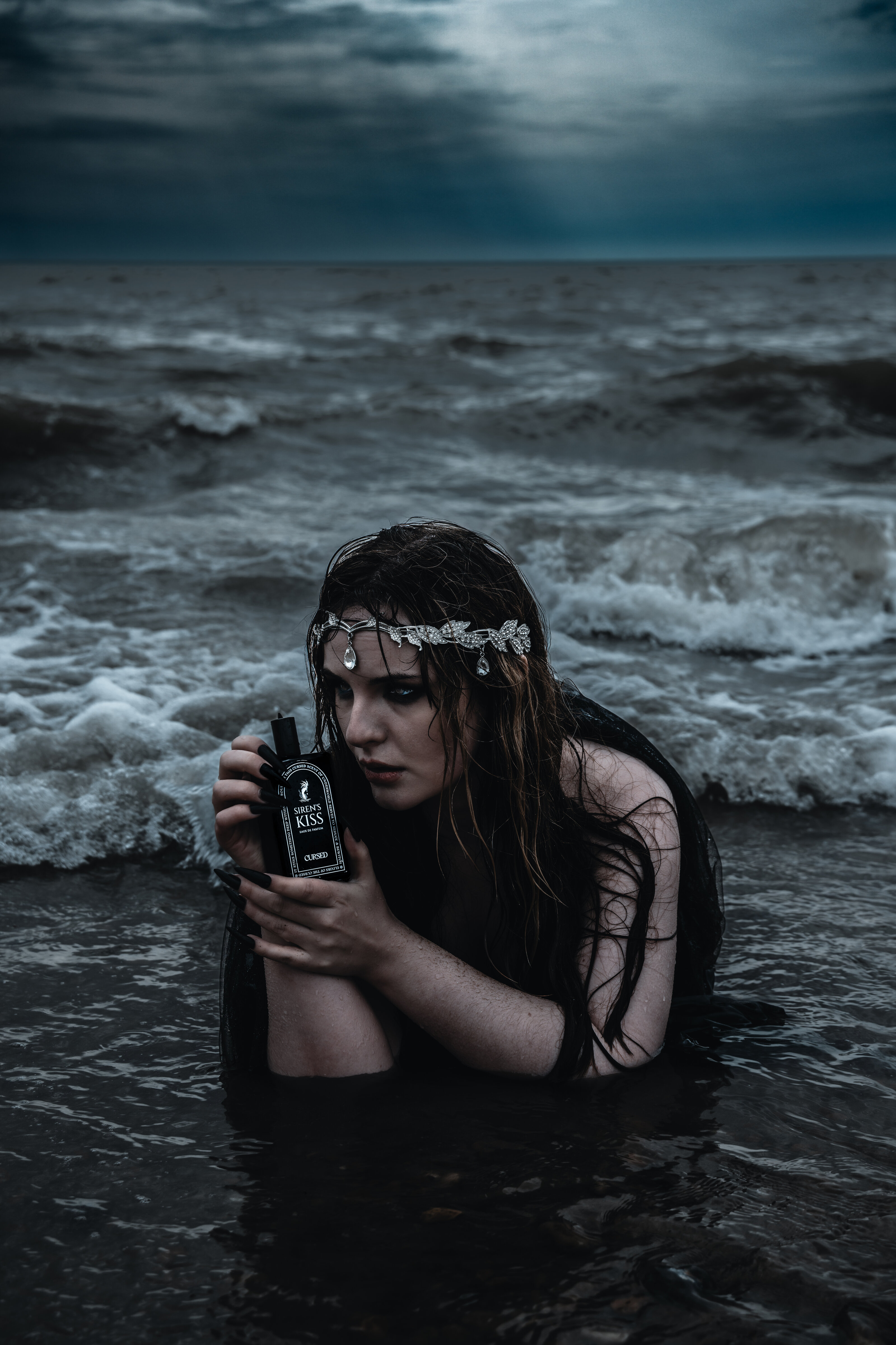 Still from the Siren's Kiss shoot