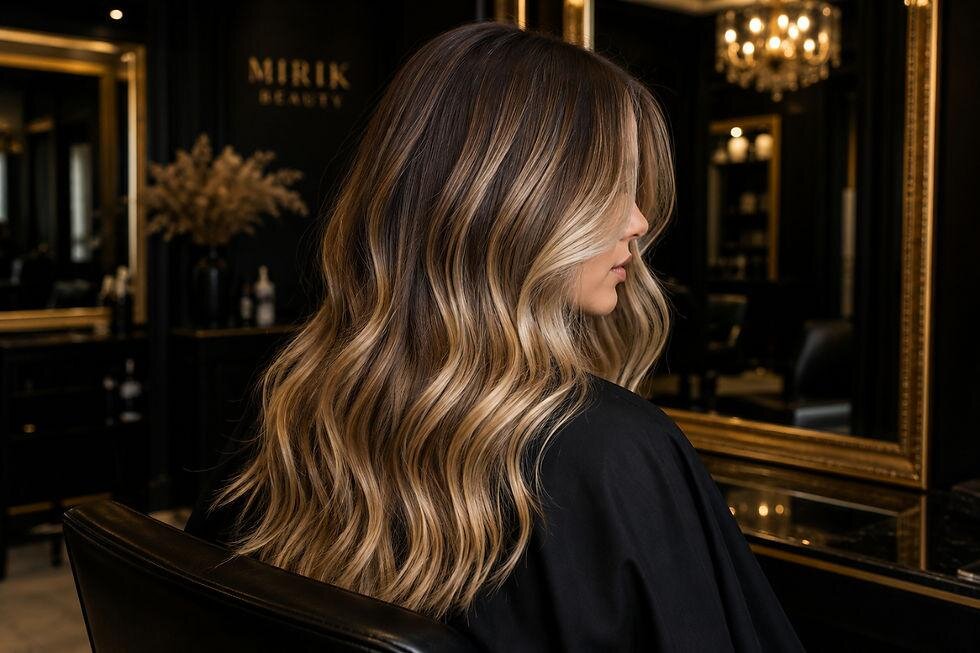 Beautiful long dimensional hair