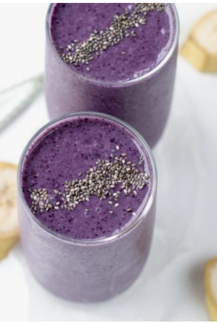 blueberry protein smoothie