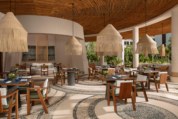 Oceana restaurant at Secrets Playa Blanca