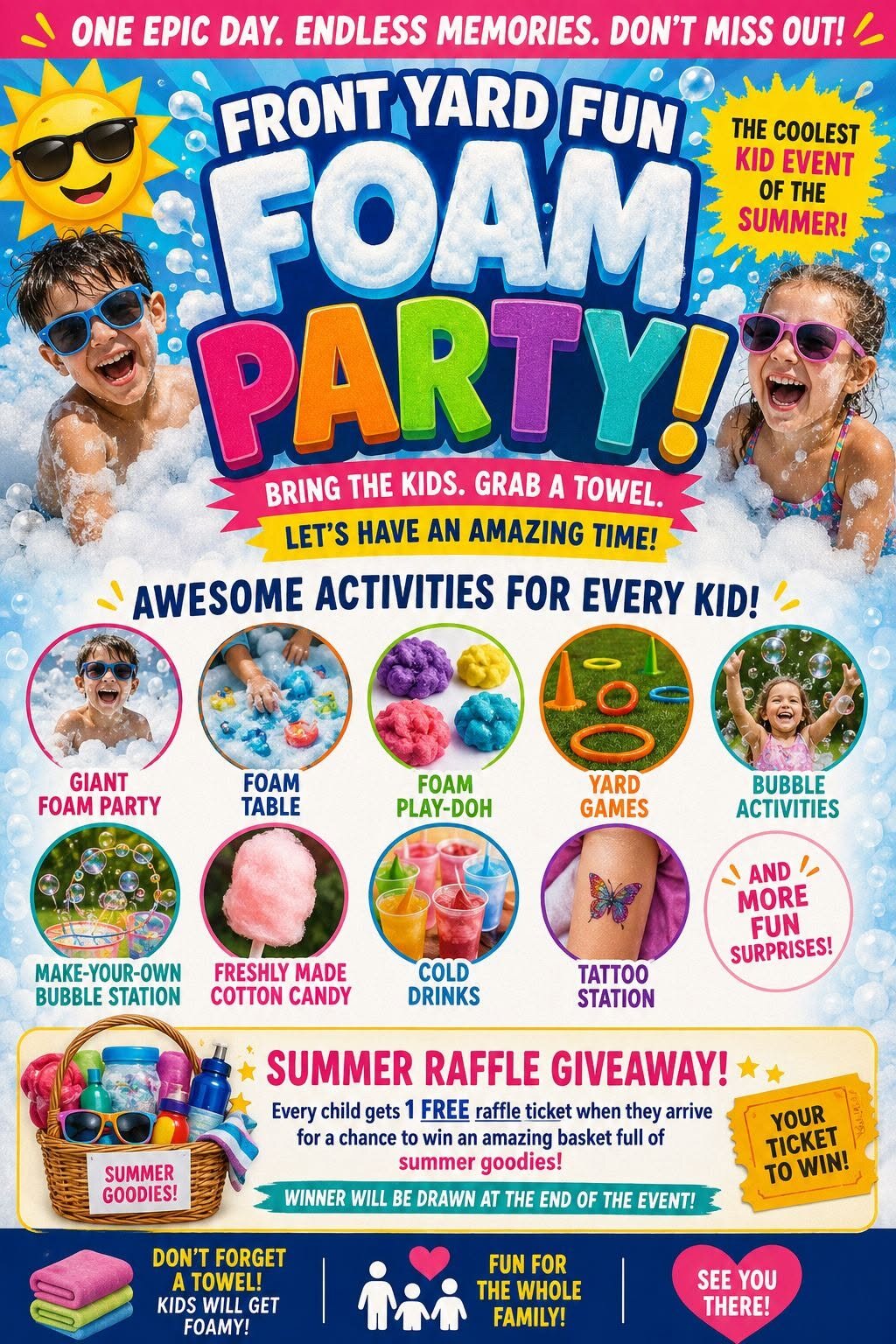 Epic Foam Party