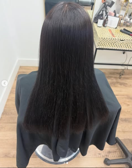 Hair before the appointment