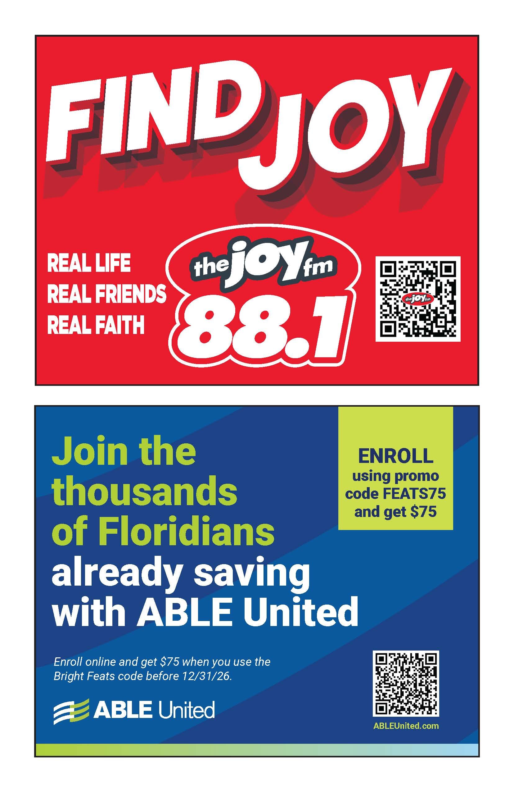 Bright Feats Jacksonville 2026 booklet page 5