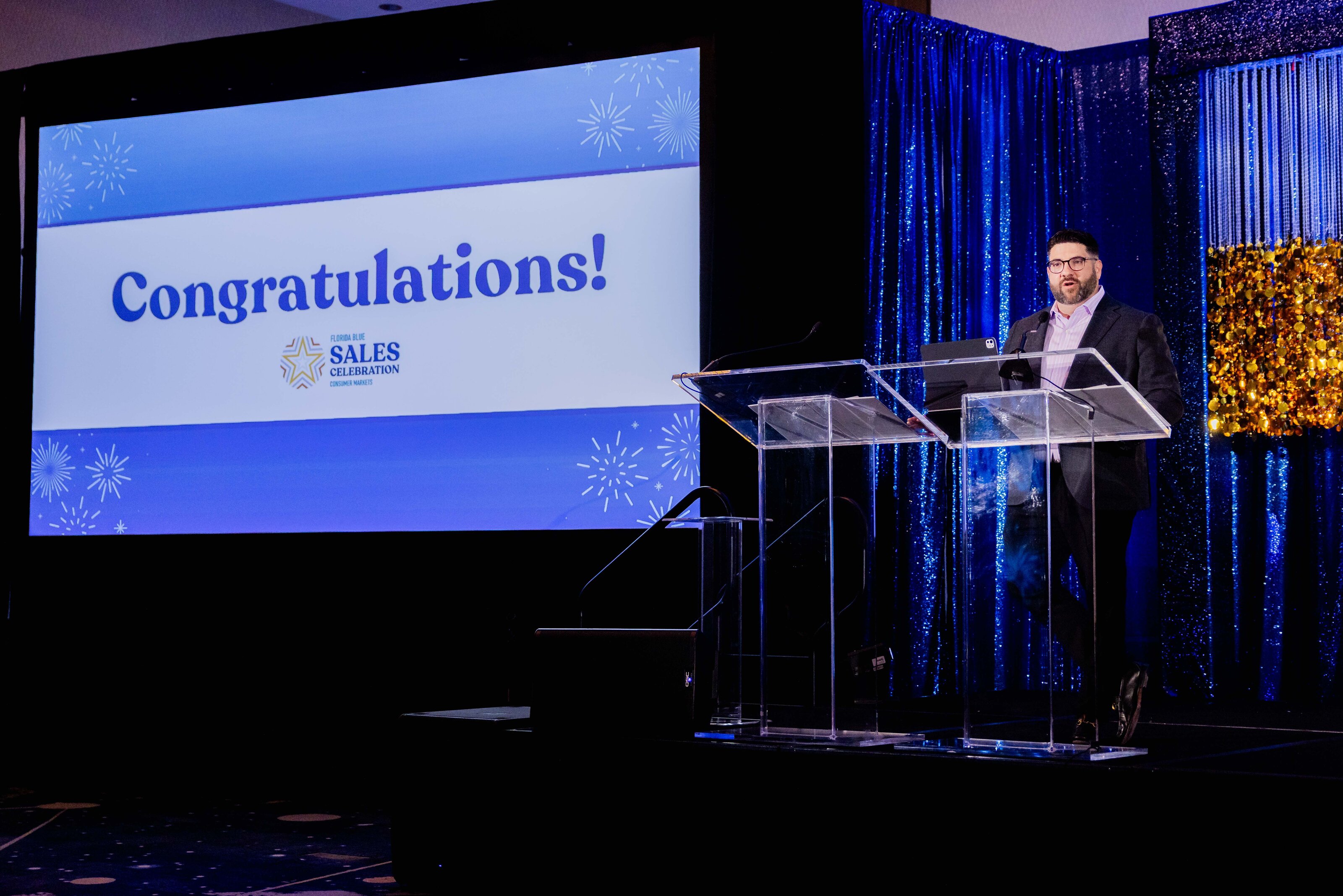 Florida Blue corporate conference photography