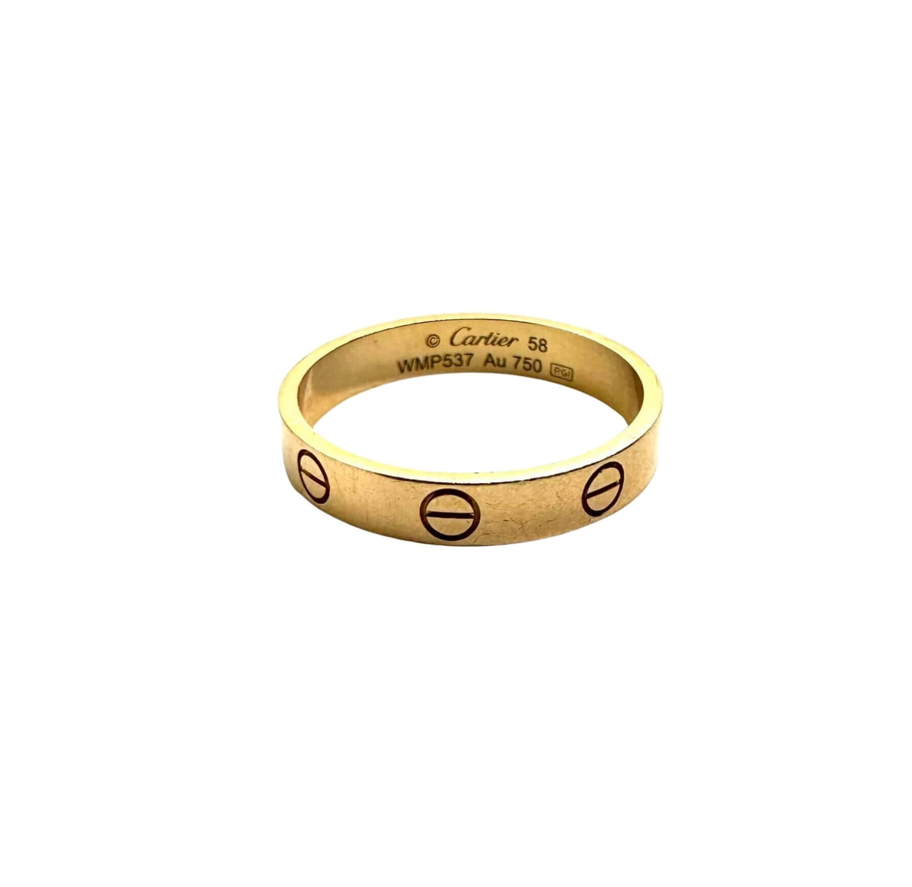 18k Rose Gold Cartier Band