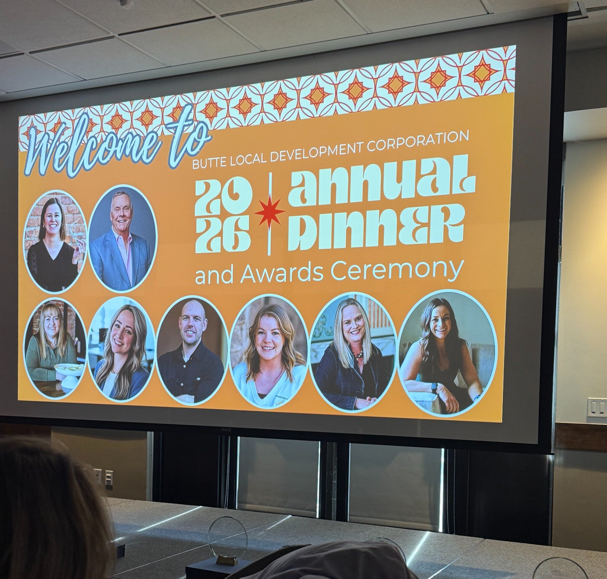 BLDC 2026 Annual Dinner and Awards Ceremony honoree display