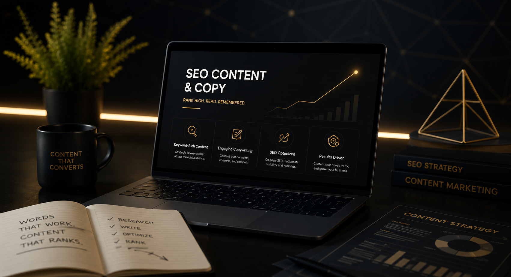 SEO content writing services by Belman & Co. that rank and convert on Google and AI search