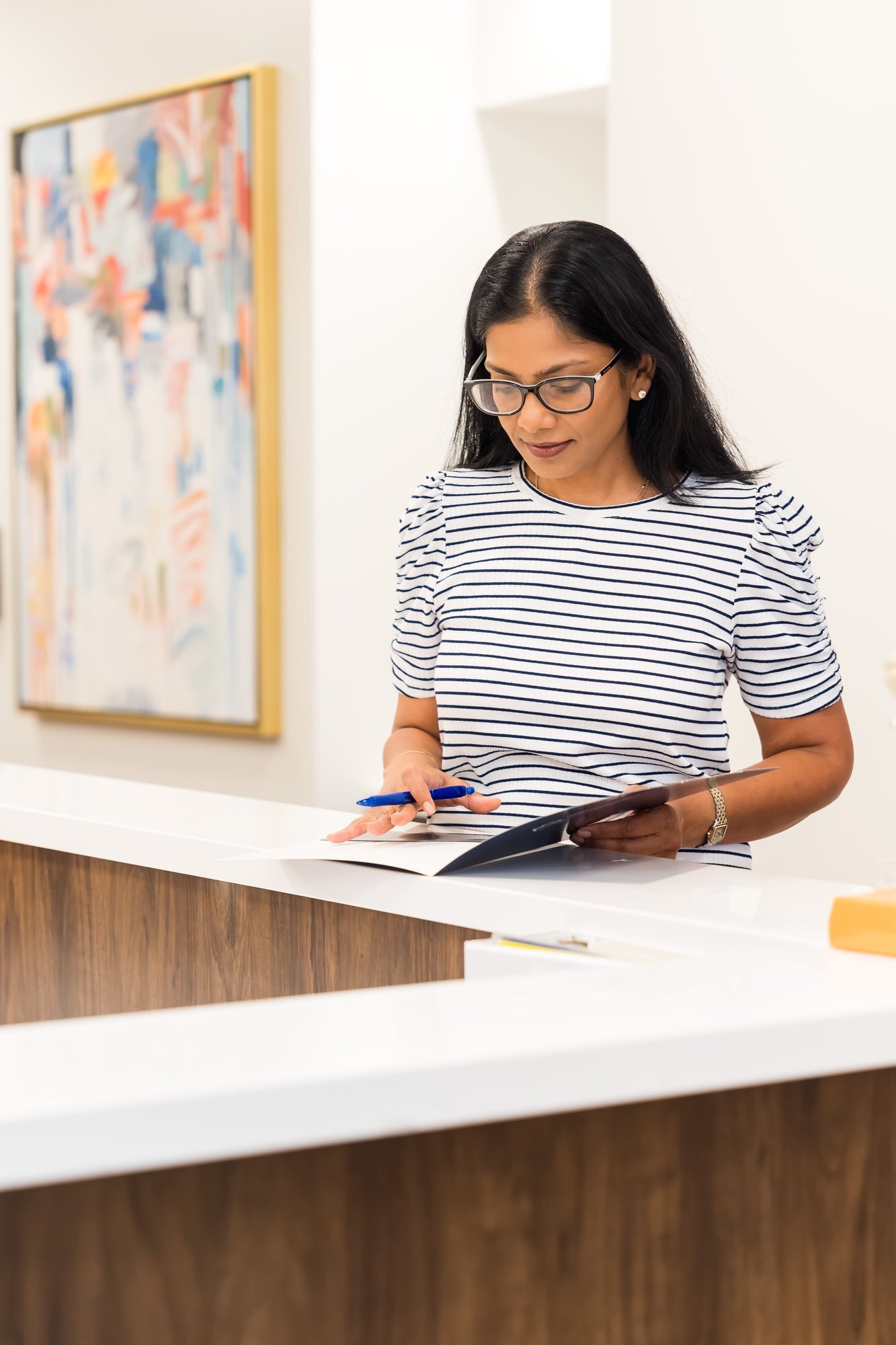 Austin Gastroenterology front desk staff chart review