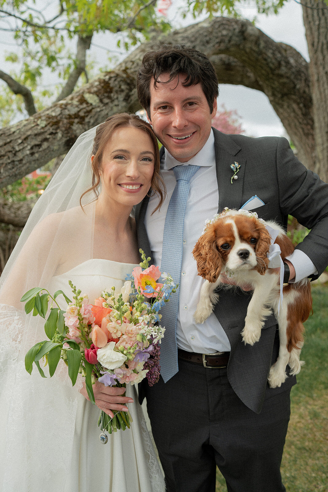 Pet-friendly wedding weekend at French's Point
