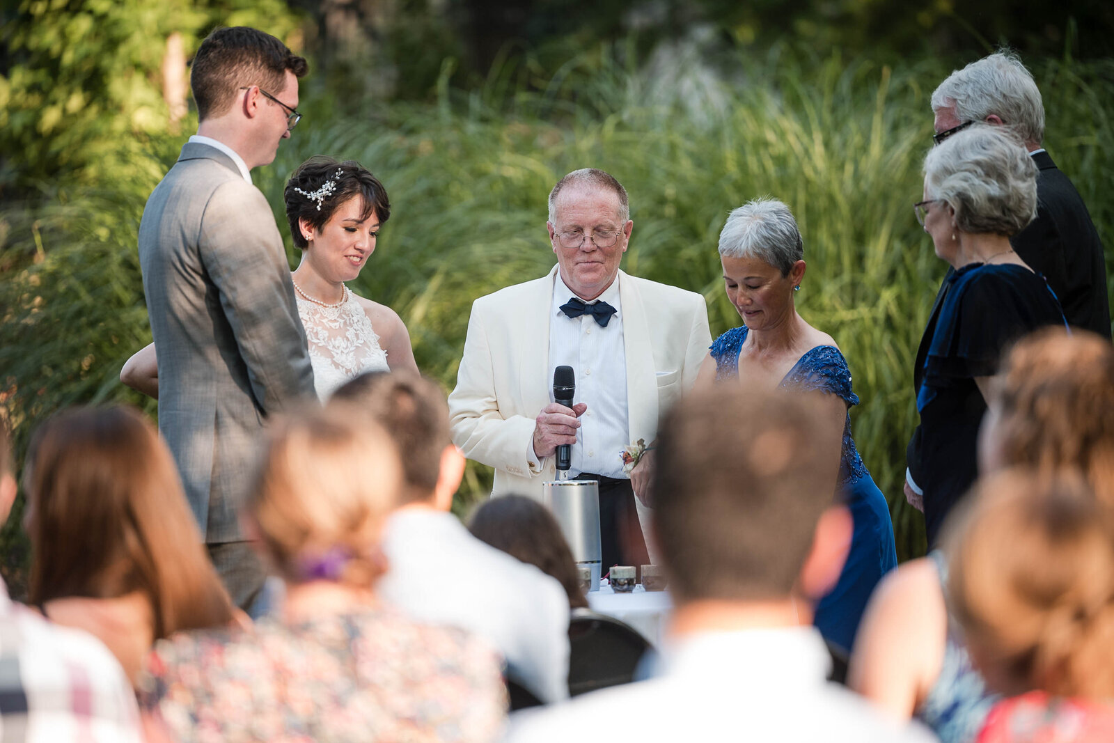 Wedding ceremony moment