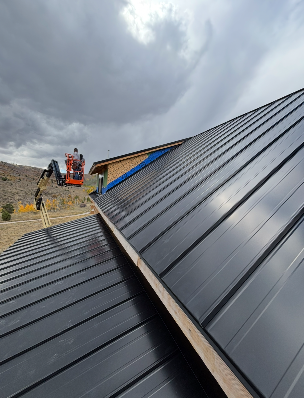 new metal roof residential in payson utah