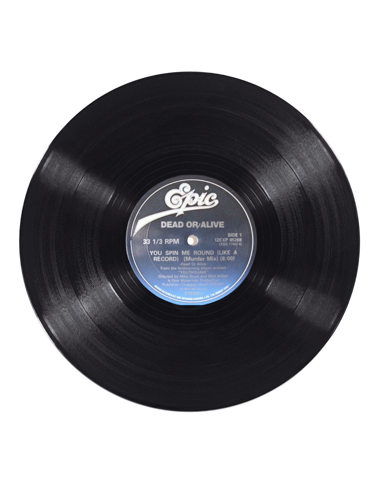 Spinning record
