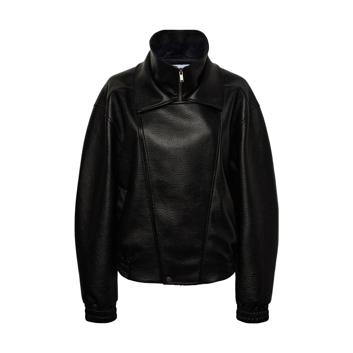 OAK + FORT Vegan Leather Biker Jacket