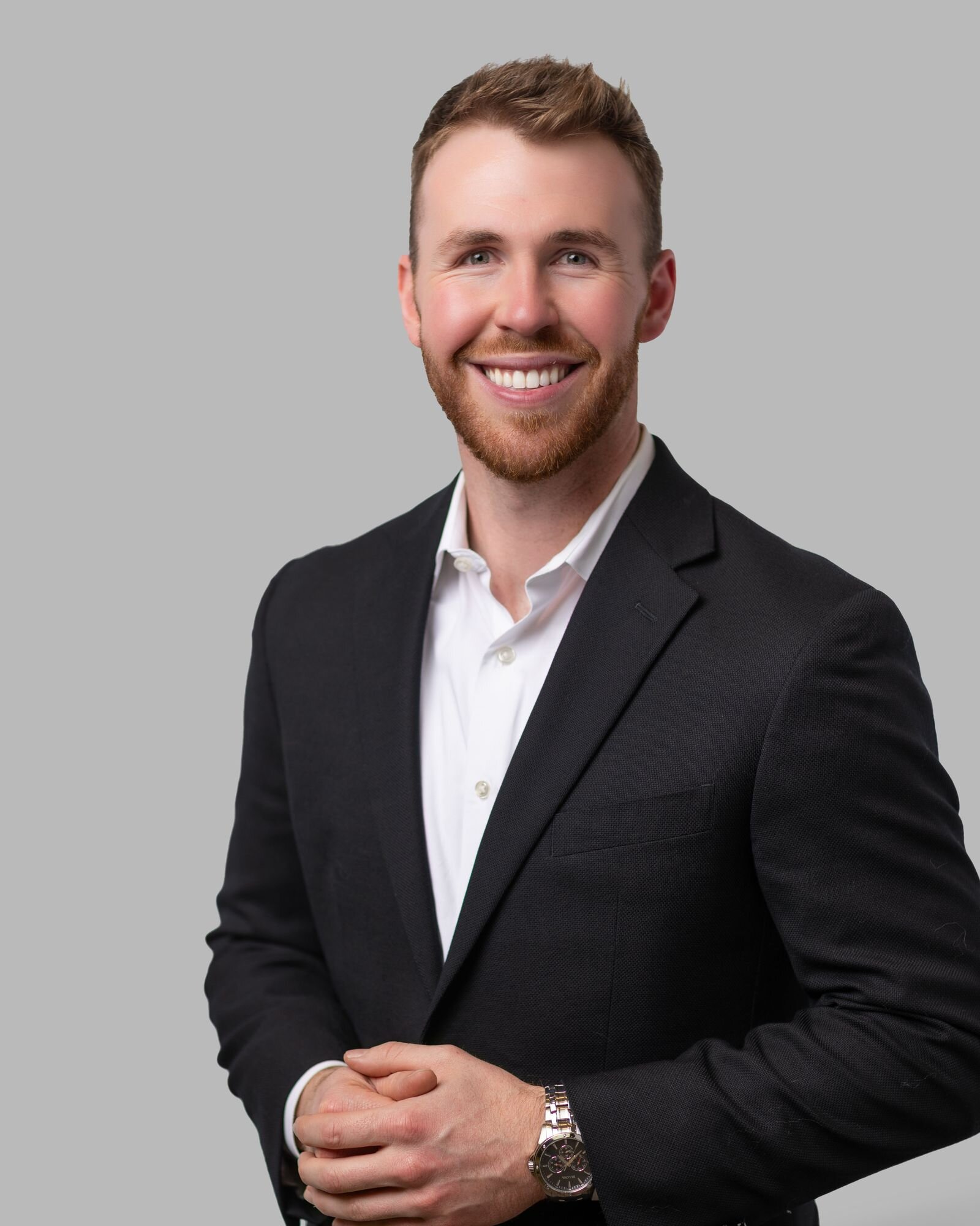 Corporate team headshot for The Welch Group by James Stokes & Co., Wisconsin corporate headshot photographer