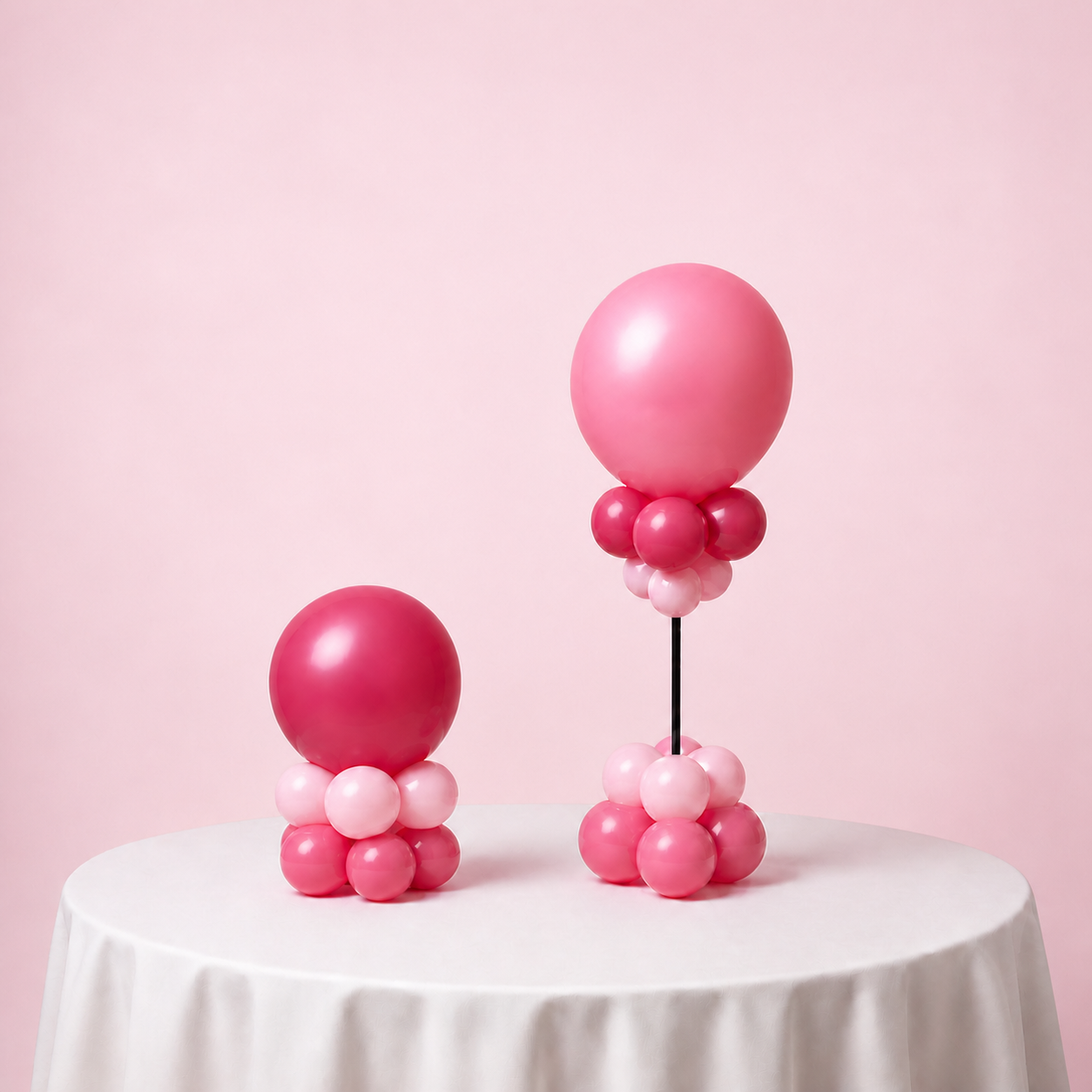 Balloon centerpieces